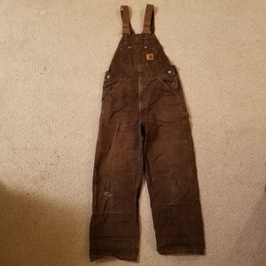 Carhartt- Brown Overalls